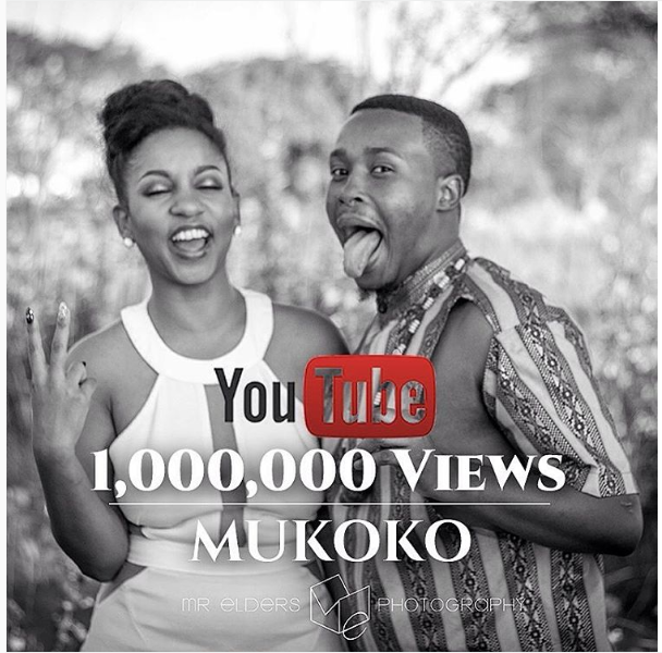 Ammara Brown And Tytan Celebrates ''1 Million Views'' For Mukoko Video