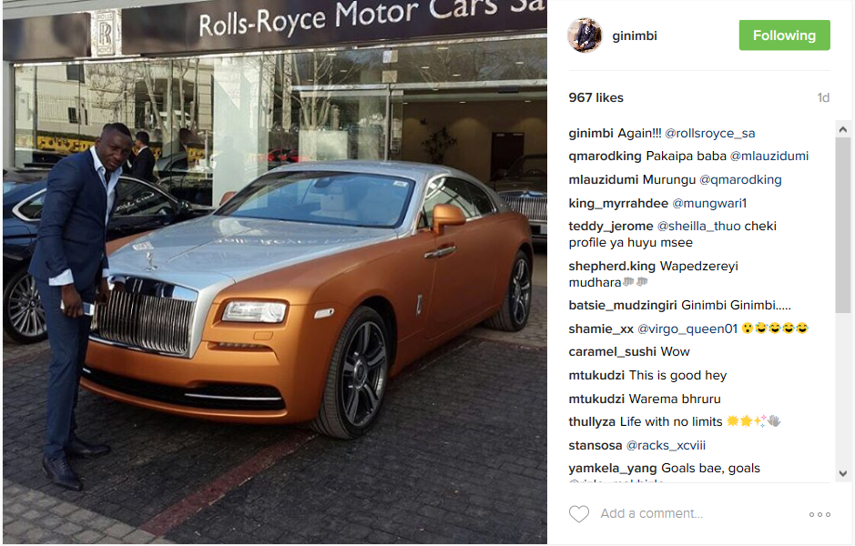 Did Genius Kadungure Buy A New Rolls-Royce?