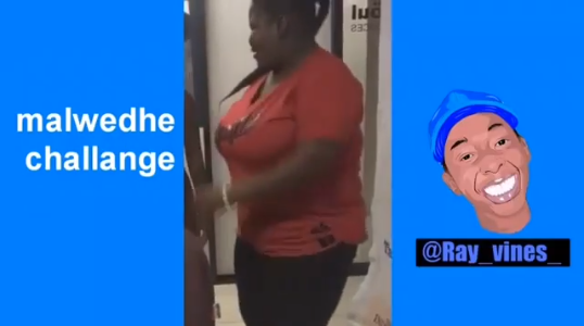 Watch Gonyeti Do the Malwedhe Challenge