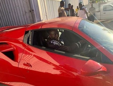 Ginimbi flaunts new Ferrari - Youth Village Zimbabwe