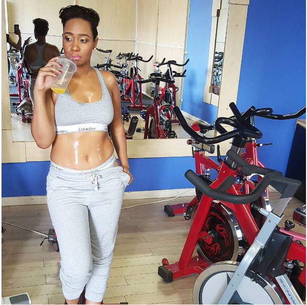Pokello The New Face Of SmartFit clothing and Supplements range.