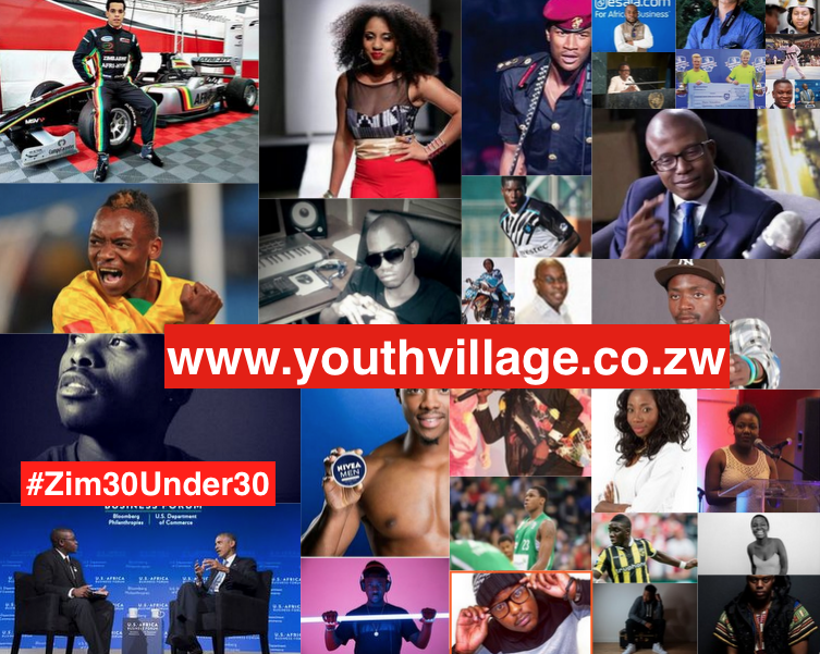 Zimbabwe's Top 30 Under 30 Inspirational Youth In 2016