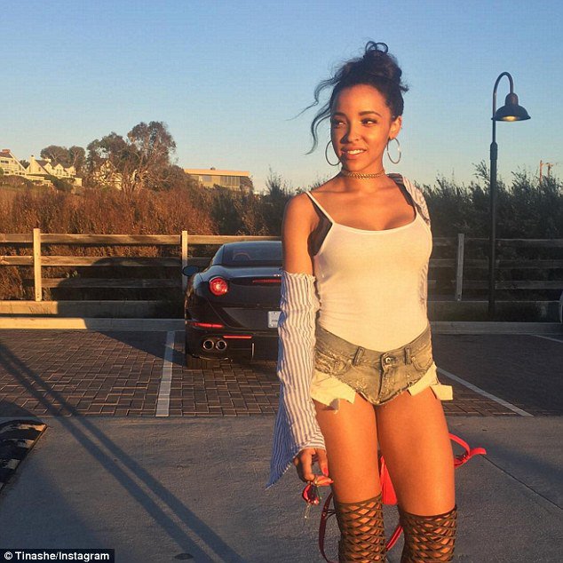 Tinashe Kachingwe Shows Off Her New Ride