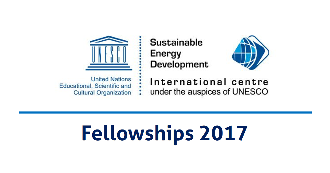 UNESCO/ISEDC Co-Sponsored Fellowships Programme 2017