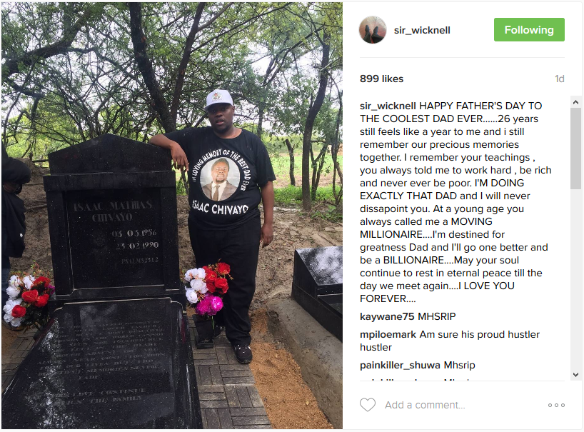 Zimbabwean Celebs Celebrated Their Dad's On Father's Day 