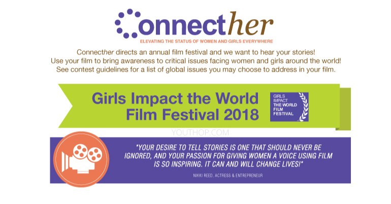 ConnectHer Girls Impact the world Film Festival Video Contest