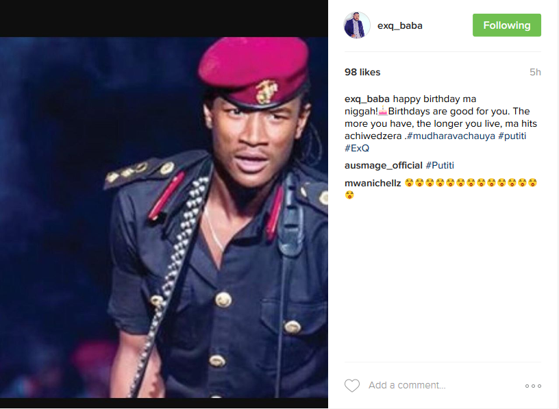 How Jah Prayzah's Friends And Fans Celebrated His Birthday On Instagram