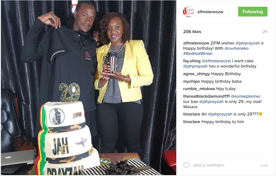How Jah Prayzah's Friends And Fans Celebrated His Birthday On Instagram