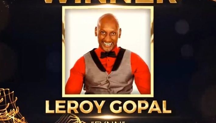 Leroy Gopal Wins Soapie Award