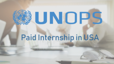 Paid Internship Opportunity at UNOPS in USA 2018