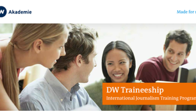 Deutsche Welle International Journalism Traineeship 2019