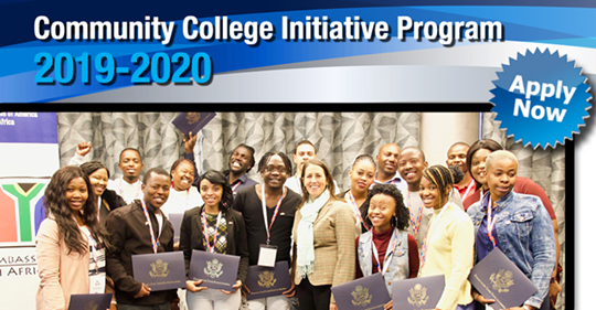 U. S. Department of State exchange Community College Initiative (CCI) Program 2019/2020