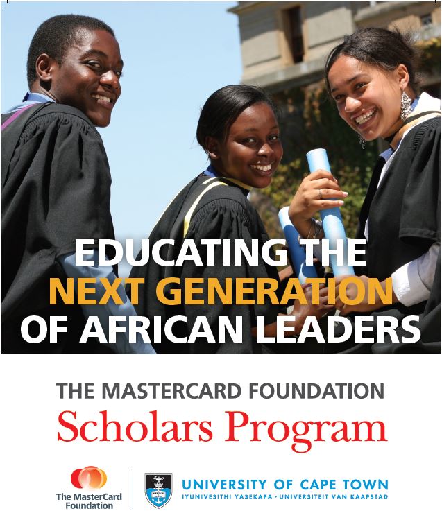 Opportunity For Zimbabwean Youth: The MasterCard Foundation Scholars Program at UCT