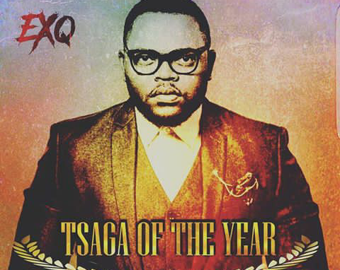 Ex Q Accepts Award On New Single 'Tsaga of The Year'