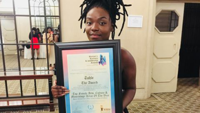 Tahle WeDzinza Awarded at the Women’s Business and Leadership Awards