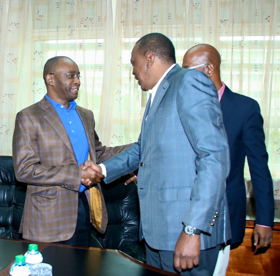 strive masiyiwa meets kenyan president 3