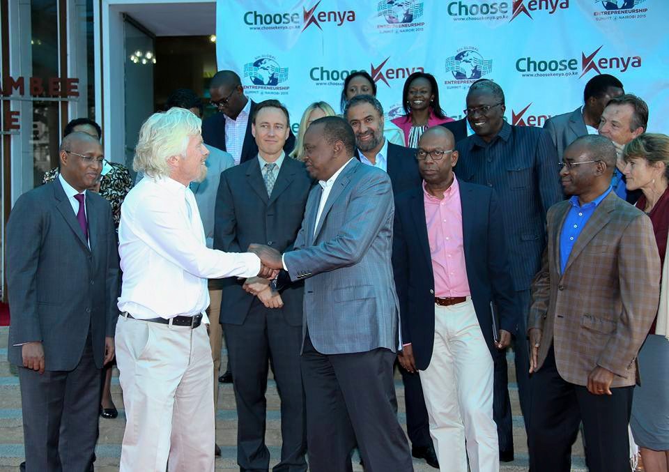Pics: Strive Masiyiwa Meets Kenyan President