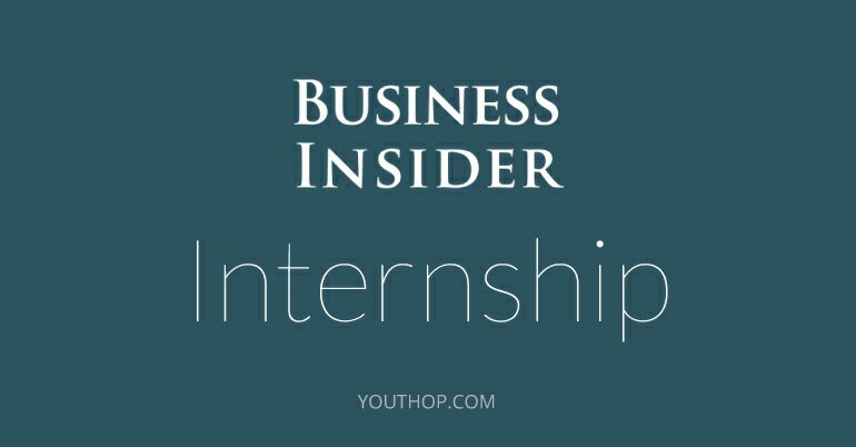 Business Insider Paid Internship In New York